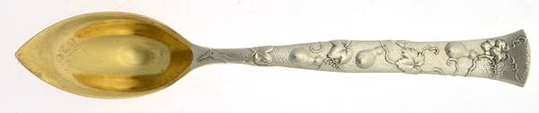 Vine-Multi Motif (Sterling, 1872) Orange Spoon