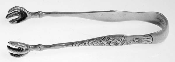 Vine-Multi Motif (Sterling, 1872) Bon Bon Tongs