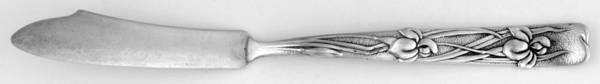 Vine-Multi Motif (Sterling, 1872) Individual Caviar Knife