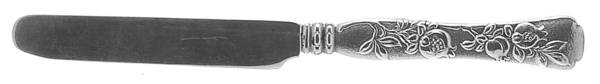Vine-Multi Motif (Sterling, 1872) Youth Knife, Solid Piece