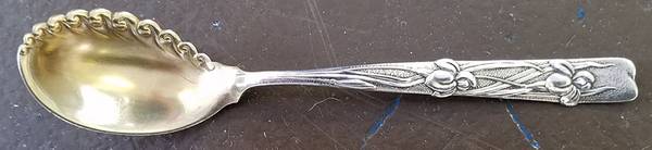 Vine-Multi Motif (Sterling, 1872) Sorbet Spoon