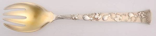 Vine-Multi Motif (Sterling, 1872) Ice Cream Fork