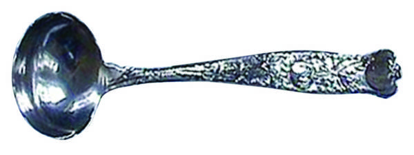 Vine-Multi Motif (Sterling, 1872) Oyster Ladle Solid Piece