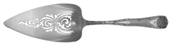 Wave Edge (Sterling, 1884) Pierced Solid Pastry Server