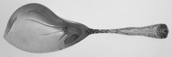 Wave Edge (Sterling, 1884) Small Solid Ice Cream Server