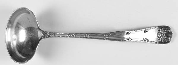 Wave Edge (Sterling, 1884) Solid Soup Ladle