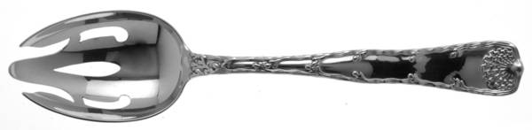 Wave Edge (Sterling, 1884) Pierced Tablespoon (Serving Spoon) CM