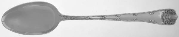 Wave Edge (Sterling, 1884) Gravy Dressing Spoon Solid with Button Large