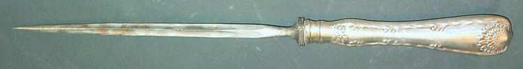 Wave Edge (Sterling, 1884) Small Steel Rod Sharpener Knife