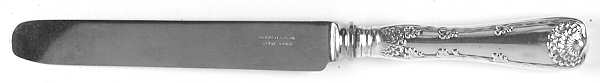 Wave Edge (Sterling, 1884) Blunt Hollow Knife with Bolster