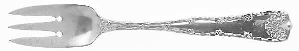 Wave Edge (Sterling, 1884) 3-Tine Salad Fork