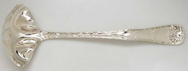 Wave Edge (Sterling, 1884) Punch Ladle with Hemispherical Bowl