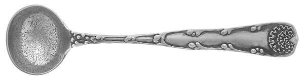 Wave Edge (Sterling, 1884) Master Salt Spoon