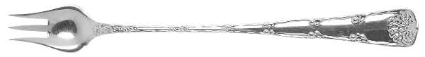Wave Edge (Sterling, 1884) Oyster Fork