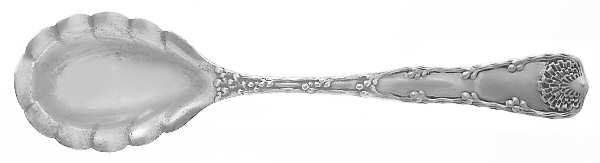 Wave Edge (Sterling, 1884) Sugar Shell Spoon
