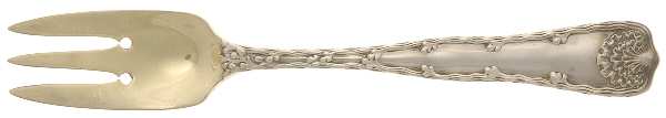 Wave Edge (Sterling, 1884) 3-Tine Salad Fork