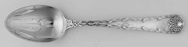 Wave Edge (Sterling, 1884) Pierced Tablespoon (Serving Spoon)