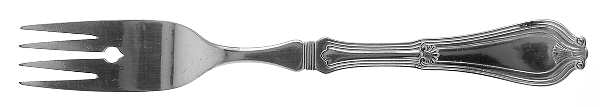 Whittier (Silverplate, 1907) Individual Solid Fish Fork