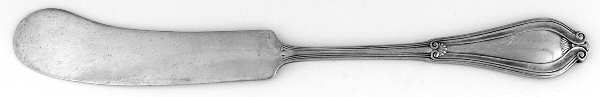 Whittier (Silverplate, 1907) Flat Handle Master Butter Knife