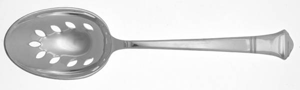 Windham (Sterling, 1923, No Monograms) Pierced Vegetable Serving Spoon