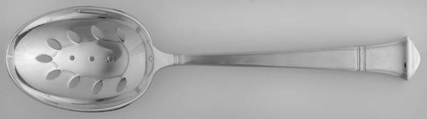 Windham (Sterling, 1923, No Monograms) Pierced Vegetable Serving Spoon