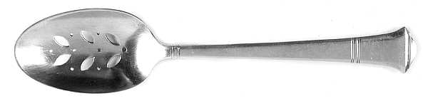 Windham (Sterling, 1923, No Monograms) Pierced Tablespoon (Serving Spoon)
