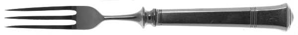 Windham (Sterling, 1923, No Monograms) Individual 3 Prong Stainless Bird Fork