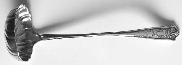 Winthrop (Sterling, 1909) Solid Fluted Bowl Cream Ladle