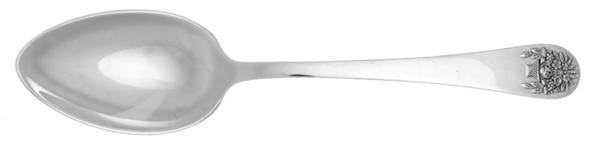 Basket-of-Flowers (Sterling, 1940) Spoon-Dessert/Oval Soup