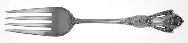 Beauvoir (Sterling, 1967) Medium Solid Cold Meat Serving Fork