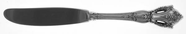 Beauvoir (Sterling, 1967) Modern Hollow Butter Spreader (Stainless)