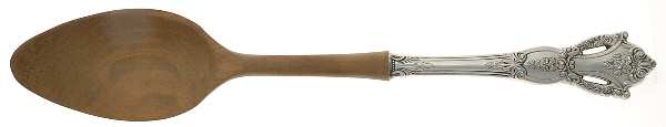 Beauvoir (Sterling, 1967) Salad Serving Spoon Wooden Bowl
