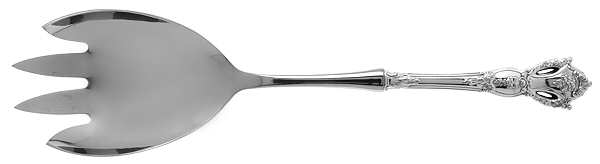 Beauvoir (Sterling, 1967) Salad Serving Fork with Stainless Prongs
