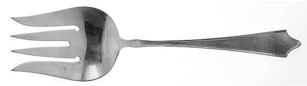 Classic Antique (Sterling, 1935) Solid Salad Serving Fork