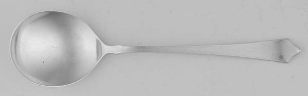 Classic Antique (Sterling, 1935) Round Bowl Soup Spoon (Cream Soup)