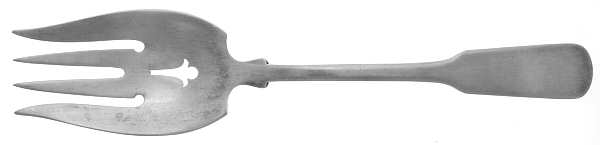 Colonial Fiddle (Sterling, 1925-1974) Vegetable Serving Fork (Solid)