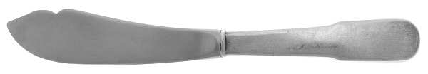 Colonial Fiddle (Sterling, 1925-1974) Hollow Handle Master Butter Knife