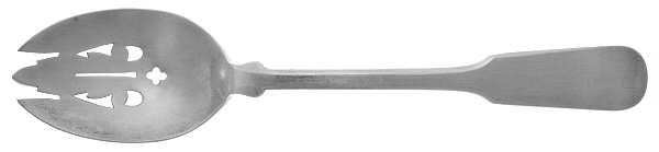 Colonial Fiddle (Sterling, 1925-1974) Pierced Tablespoon (Serving Spoon)