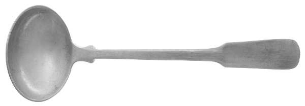 Colonial Fiddle (Sterling, 1925-1974) Solid Piece Cream Ladle