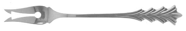 Crest of Arden (Sterling, 1954) Fork-Pickle/Olive-Short Handle