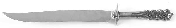 Crest of Arden (Sterling, 1954) Large Stainless Blade Roast Carving Knife