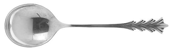 Crest of Arden (Sterling, 1954) Round Bowl Soup Spoon (Cream Soup)