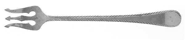 Feather Edge (Sterling, 1938, Fork-Pickle/Olive-Short Handle