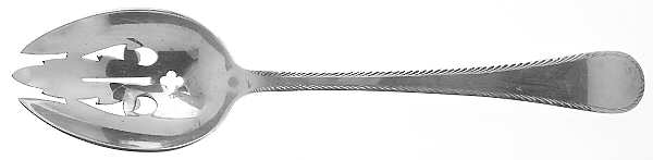 Feather Edge (Sterling, 1938, Pierced Tablespoon (Serving Spoon)
