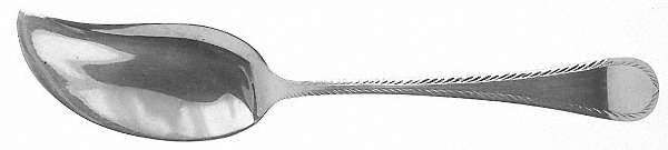 Feather Edge (Sterling, 1938, Large Solid Jelly Server