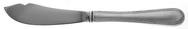 Feather Edge (Sterling, 1938, Hollow Handle Master Butter Knife