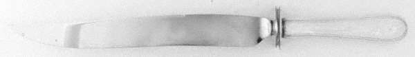 Feather Edge (Sterling, 1938, Large Stainless Blade Roast Carving Knife