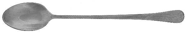 Feather Edge (Sterling, 1938, Iced Tea Spoon