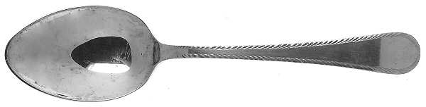 Feather Edge (Sterling, 1938, Oval Place Soup Spoon