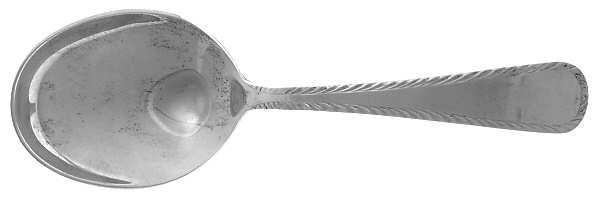Feather Edge (Sterling, 1938, Spoon-Baby/Straight Handle